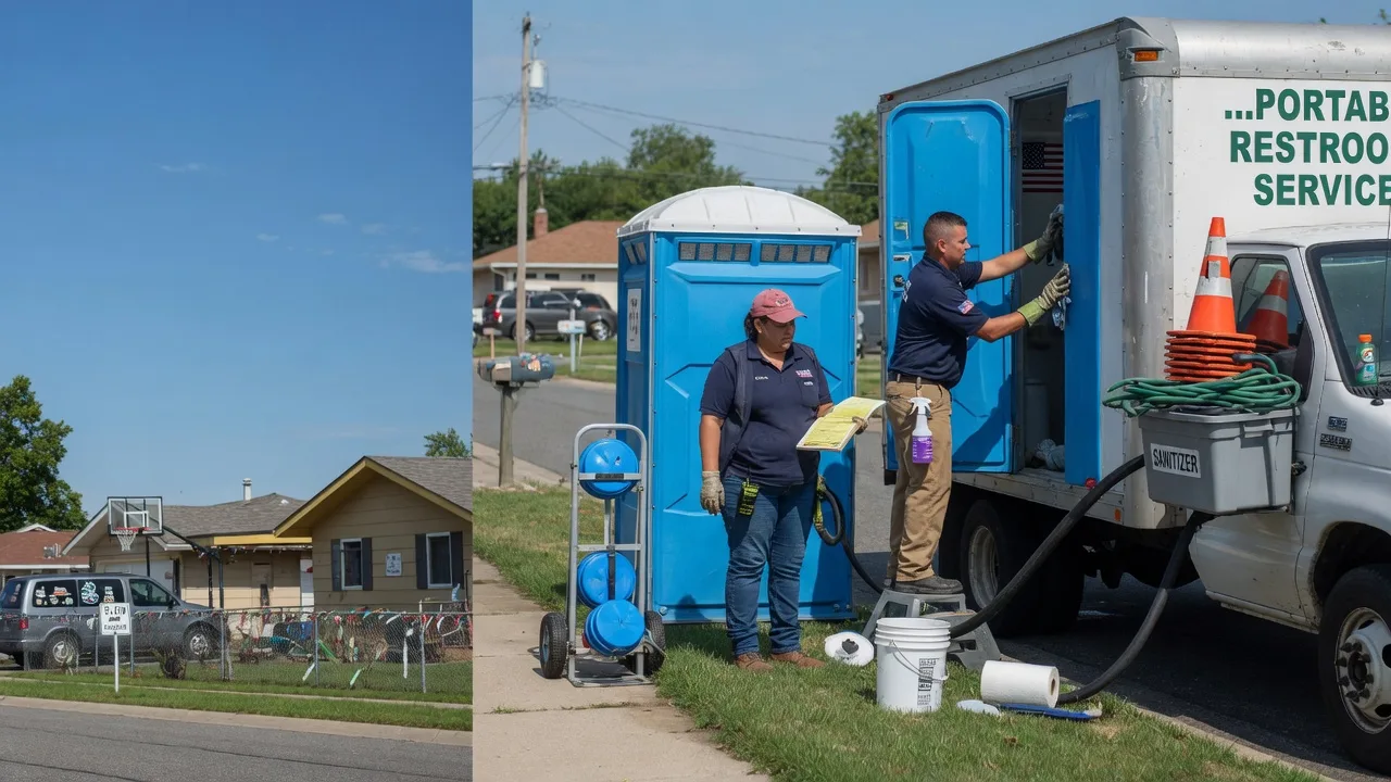 Porta Potty Rental in Noble, MO near me